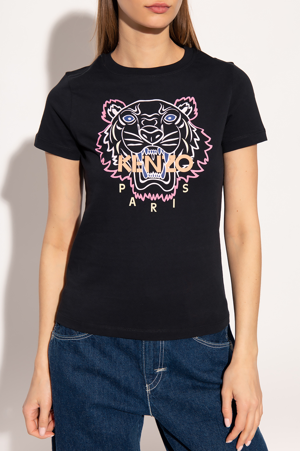 SchaferandweinerShops Japan - shirt Kenzo - Black Logo T